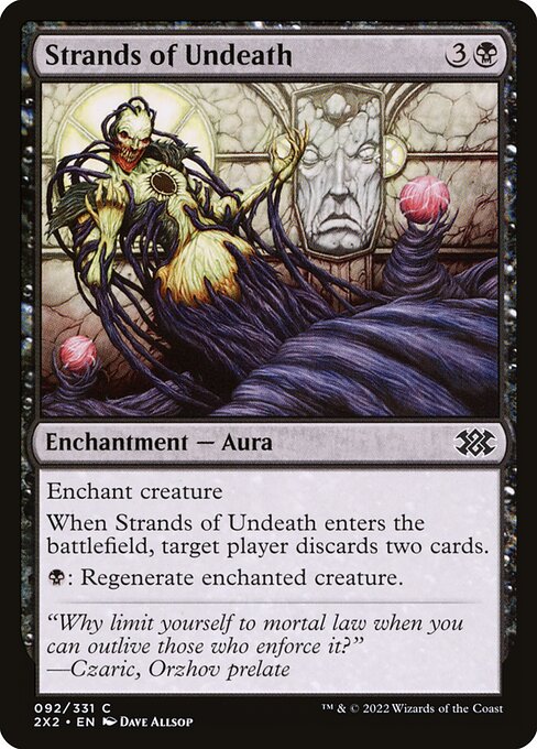 Strands of Undeath (92) (Foil) - Double Masters 2022 - Game On