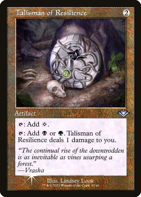 Talisman of Resilience (37) () () - Modern Horizons 1 Timeshifts - Game On