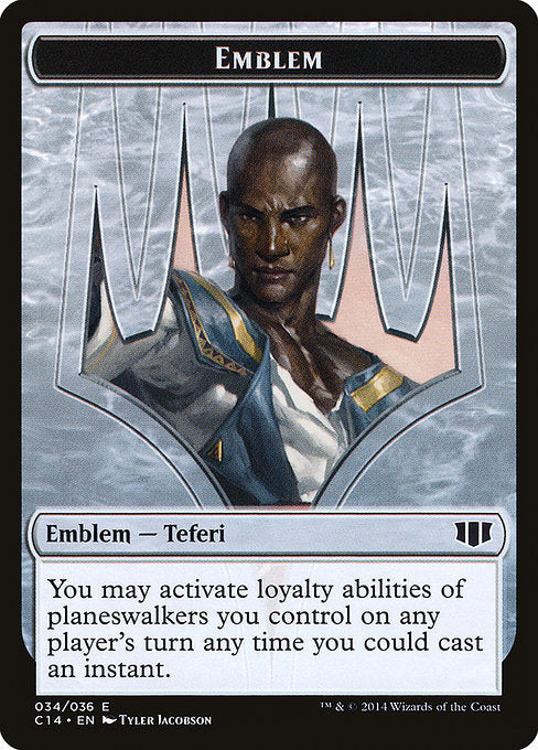 Teferi, Temporal Archmage Emblem (34) - Commander 2014 Tokens - Game On