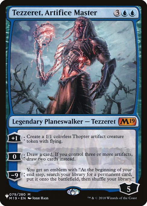 Tezzeret, Artifice Master (671) - The List - Game On