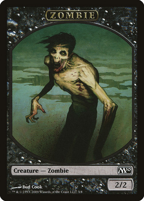 Zombie (3) - FULL ART - Magic 2010 Tokens - Game On