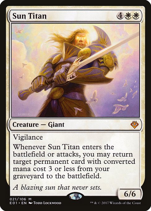 Sun Titan (21) - Archenemy: Nicol Bolas - Game On