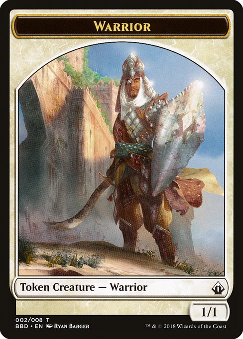 Warrior (2) - Battlebond Tokens - Game On