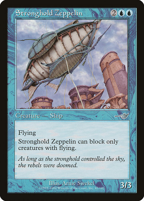 Stronghold Zeppelin (47) (Foil) - Nemesis - Game On