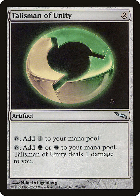 Talisman of Unity (257) - Mirrodin - Game On