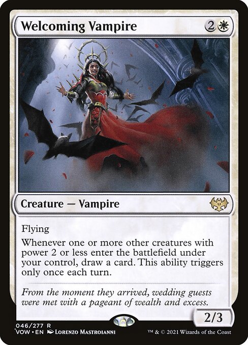 Welcoming Vampire (46) - Innistrad: Crimson Vow - Game On