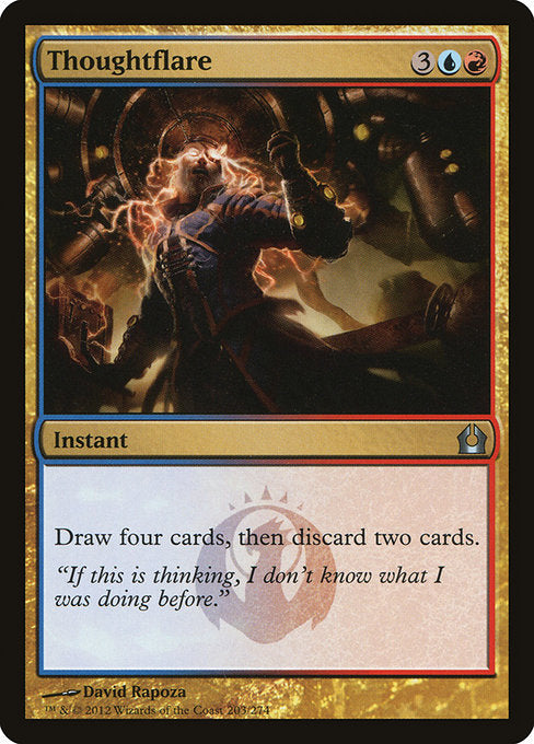 Thoughtflare (203) (Foil) - Return to Ravnica - Game On