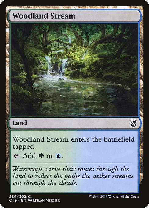 Woodland Stream (286) - Commander 2019 - Game On