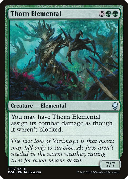 Thorn Elemental (185) - Dominaria - Game On