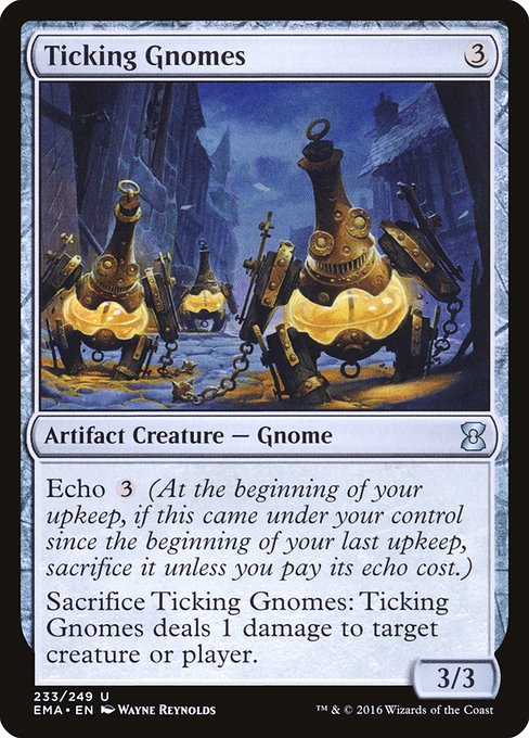 Ticking Gnomes (233) (Foil) - Eternal Masters - Game On