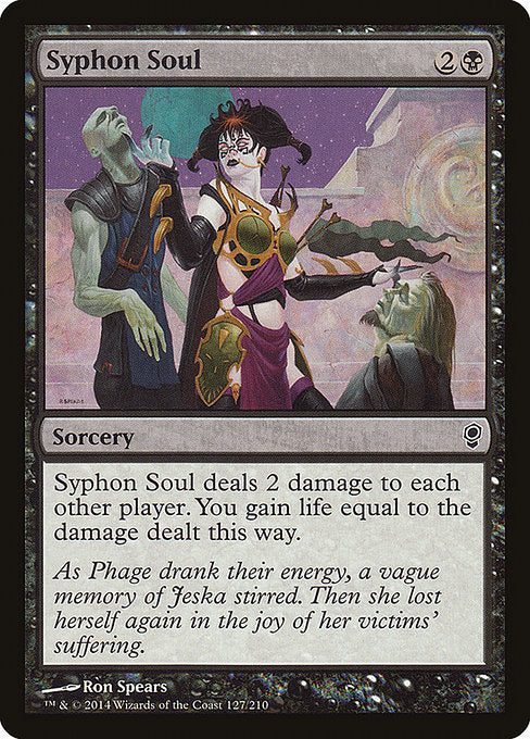 Syphon Soul (127) (Foil) - Conspiracy - Game On