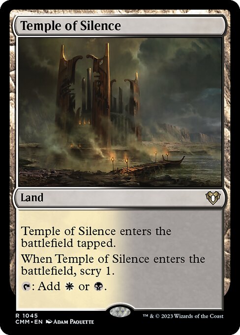 Temple of Silence (1045) - Commander Masters - Game On