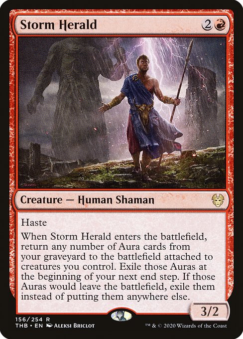 Storm Herald (156) (Foil) - Theros Beyond Death - Game On