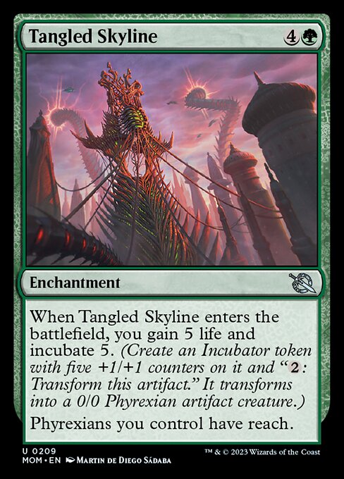 Tangled Skyline (209) (Foil) - March of the Machine - Game On