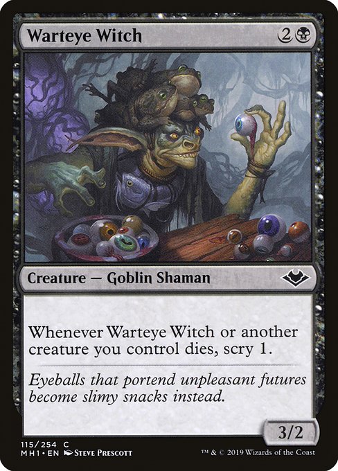 Warteye Witch (115) (Foil) - Modern Horizons - Game On