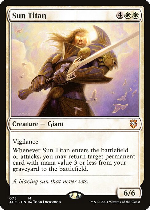 Sun Titan (73) - Forgotten Realms Commander - Game On