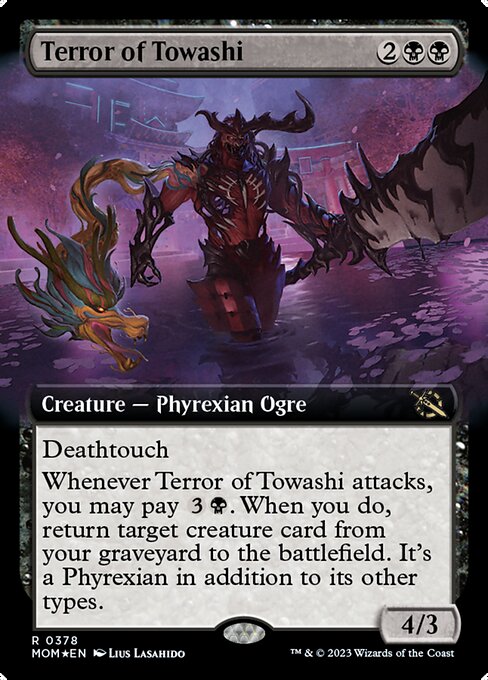 Terror of Towashi (378) - EXTENDED ART - March of the Machine - Game On