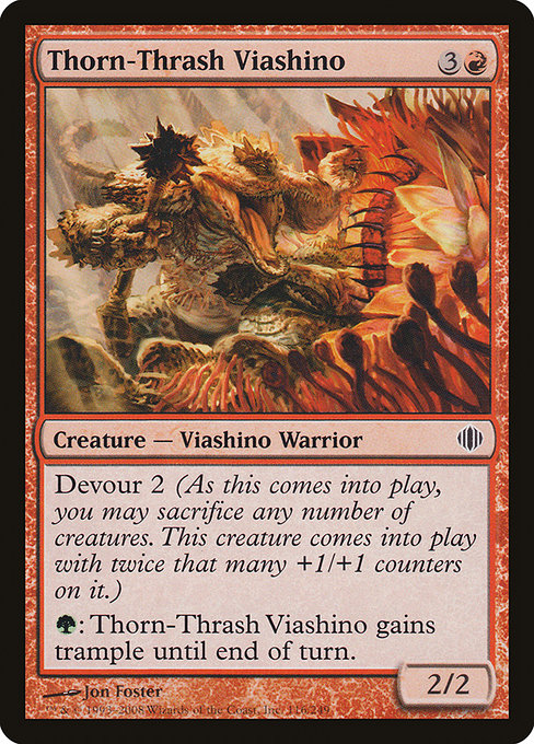 Thorn-Thrash Viashino (116) (Foil) - Shards of Alara - Game On