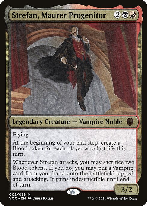 Strefan, Maurer Progenitor (2) (Foil) - Crimson Vow Commander Display Commanders - Game On