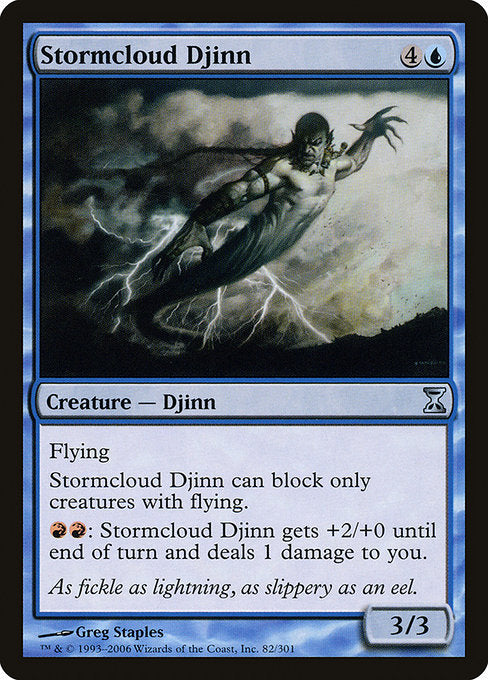 Stormcloud Djinn (82) - Time Spiral - Game On