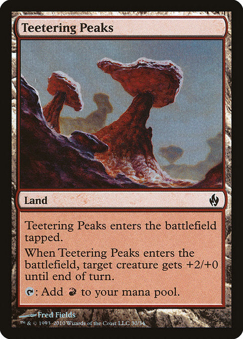 Teetering Peaks (30) () () - Premium Deck Series: Fire and Lightning - Game On