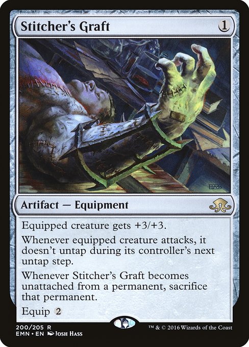 Stitcher's Graft (200) (Foil) - Eldritch Moon - Game On