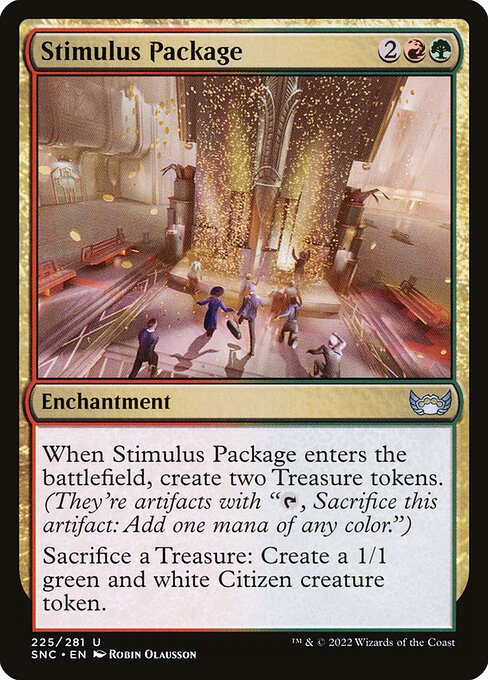 Stimulus Package (225) (Foil) - Streets of New Capenna - Game On