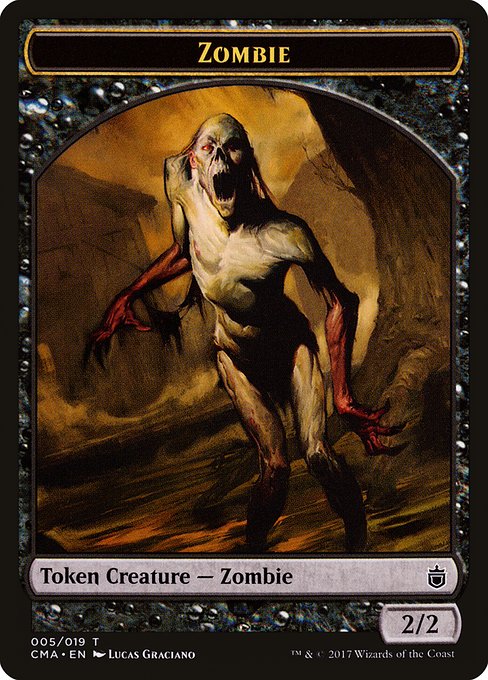 Zombie (5) - Commander Anthology Tokens - Game On