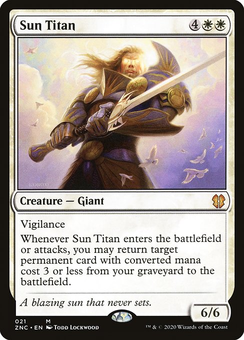 Sun Titan (21) - Zendikar Rising Commander - Game On