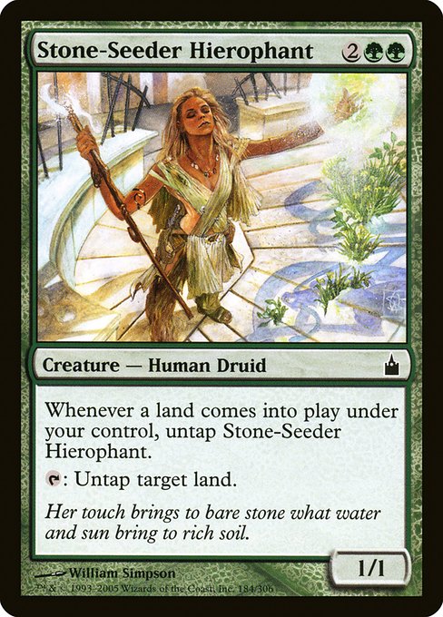 Stone-Seeder Hierophant (184) - Ravnica: City of Guilds - Game On