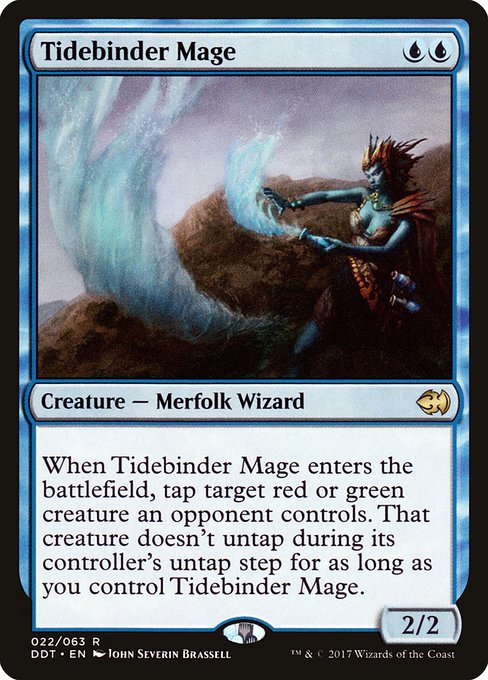 Tidebinder Mage (22) - Duel Decks: Merfolk vs. Goblins - Game On