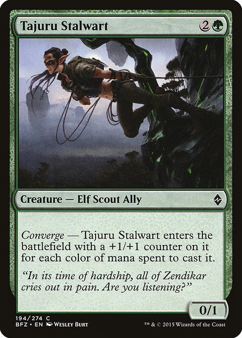 Tajuru Stalwart (194) (Foil) - Battle for Zendikar - Game On