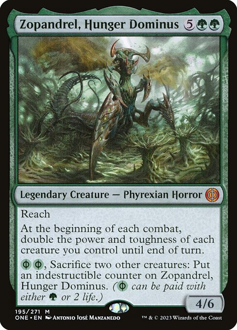 Zopandrel, Hunger Dominus (195) - Phyrexia: All Will Be One - Game On